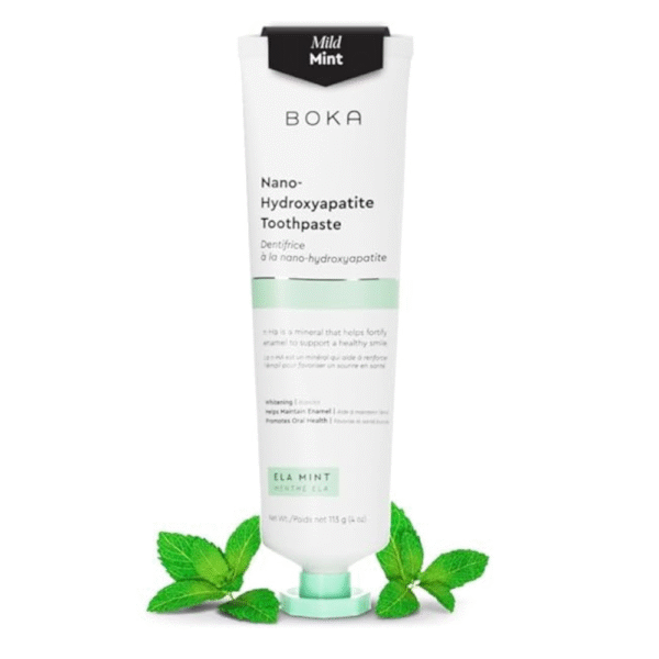 Roll over image to zoom in Boka Fluoride Free Toothpaste - Nano Hydroxyapatite
