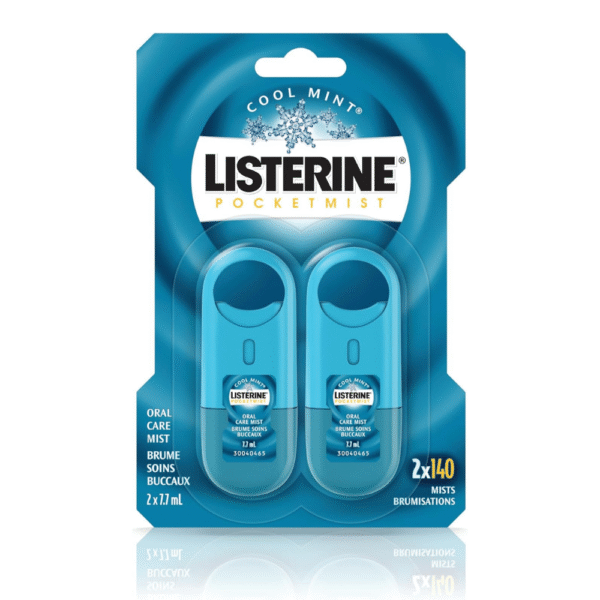 Listerine Cool Mint Pocketmist, Oral Care Mist for Fresh Breath